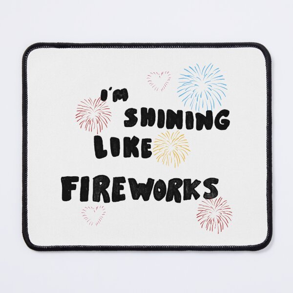Item preview, Shining like fireworks designed and sold by nothing rhymes with orange.
