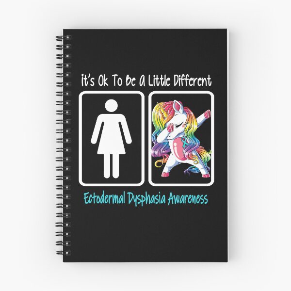 Item preview, Ectodermal Dysphasia Awareness - It is Ok To Be A Little Different designed and sold by RekaJoJo.