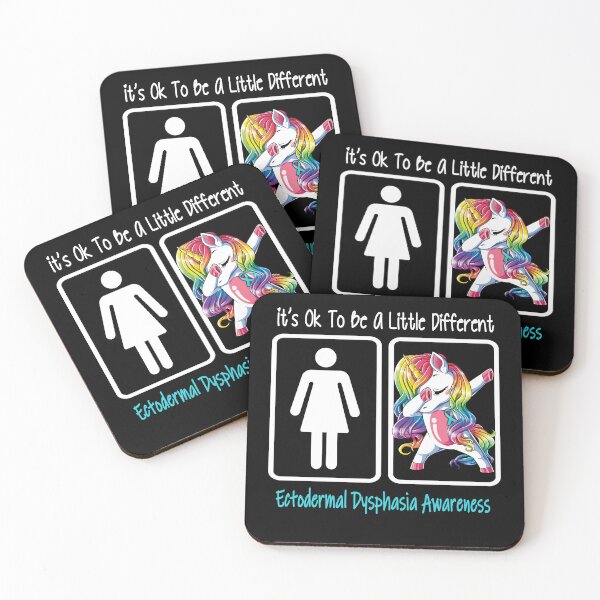 Item preview, Ectodermal Dysphasia Awareness - It is Ok To Be A Little Different designed and sold by RekaJoJo.