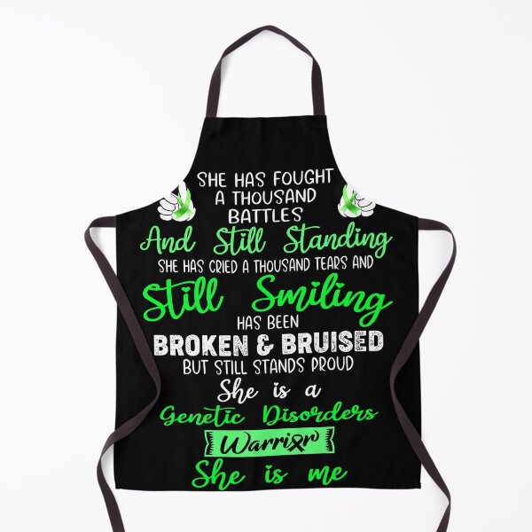 Item preview, Genetic Disorders Warrior SHE IS ME - Support Genetic Disorders Fighter Gifts designed and sold by Berriosly.