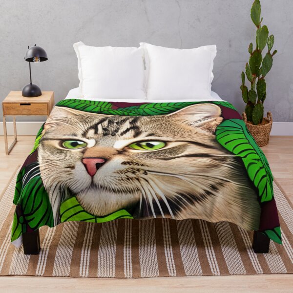 Item preview, Cat In Leaves designed and sold by gramizzia.