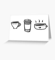 Coffee! Greeting Card