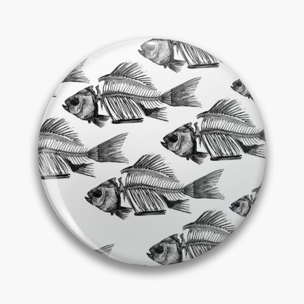 Item preview, Peces en blanco designed and sold by GorgeousScience.