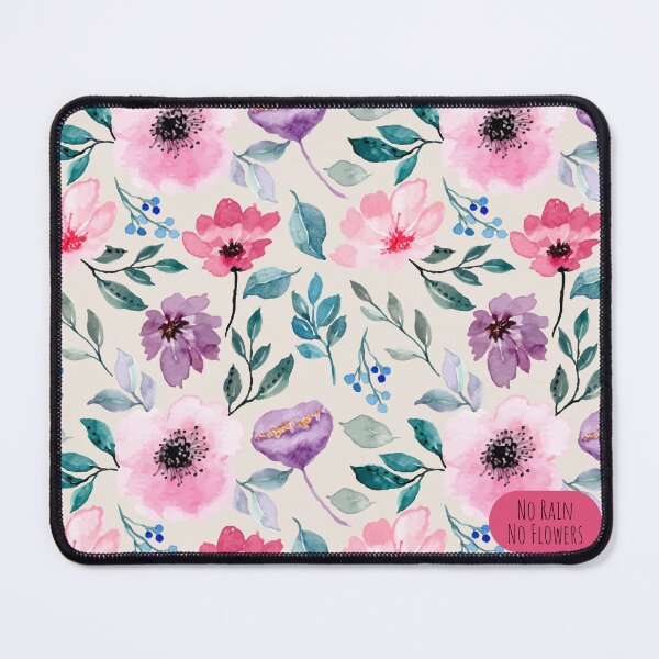 Item preview, No Rain No Flowers Floral Pattern  designed and sold by KarolinaPaz.