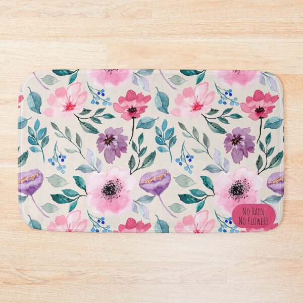 Item preview, No Rain No Flowers Floral Pattern  designed and sold by KarolinaPaz.