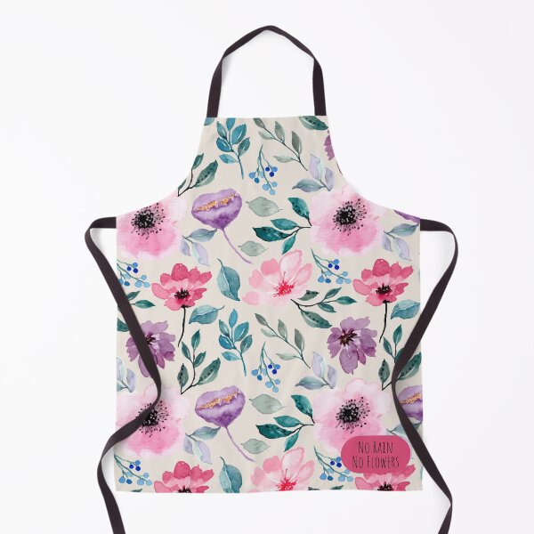 Item preview, No Rain No Flowers Floral Pattern designed and sold by KarolinaPaz.