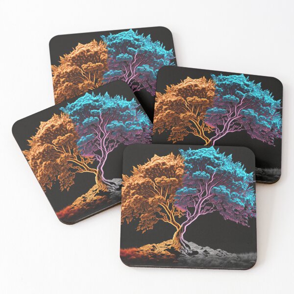 Item preview, Multicolor Fantasy Tree designed and sold by EHouseArt.