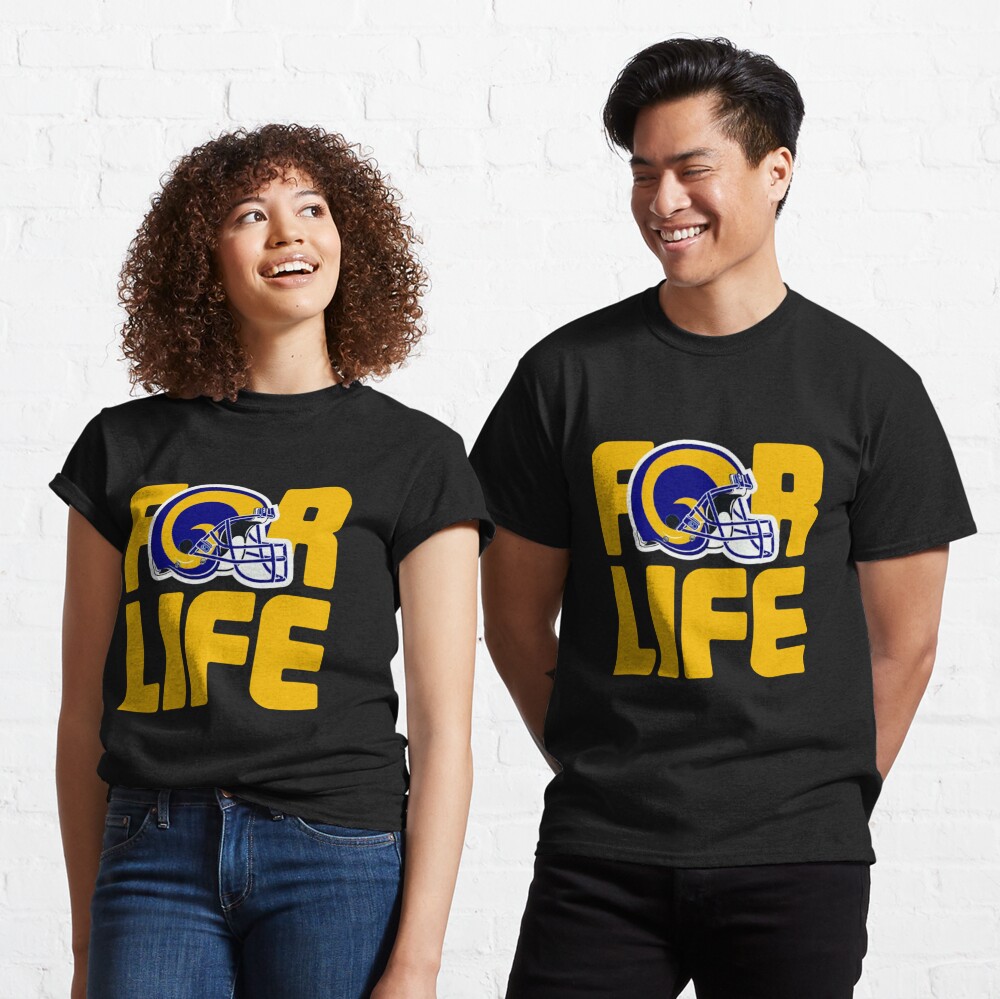 Needed Gifts La Rams For Life Cute Graphic Gift  T-shirt for Sale by  BassetTee, Redbubble