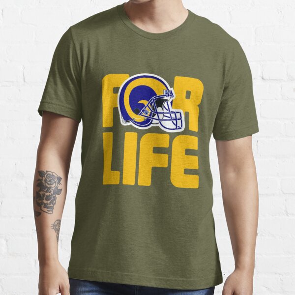 Needed Gifts La Rams For Life Cute Graphic Gift  T-shirt for Sale by  BassetTee, Redbubble