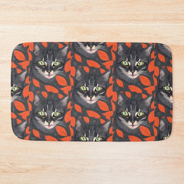 Item preview, Cat In Leaves designed and sold by gramizzia.