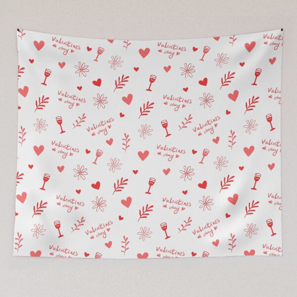 Item preview, Simple hearts valentine seamless pattern designed and sold by pinkyfish1010.