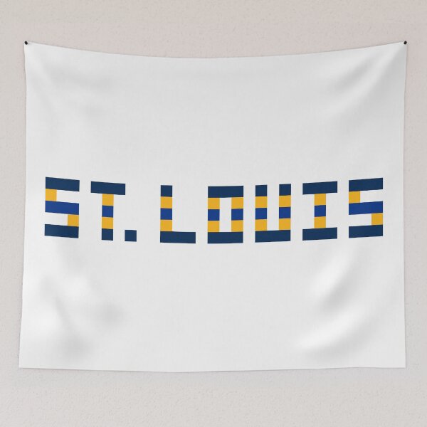 Item preview, Pixel NHL St. Louis in Away Colors designed and sold by gkillerb.