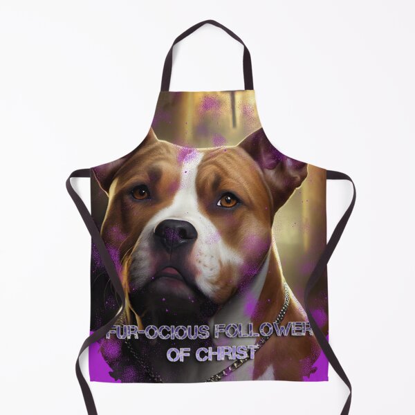 Item preview, Fur-ocious Follower of Christ: Christian Staffordshire Terrier Design designed and sold by Art4Christ.