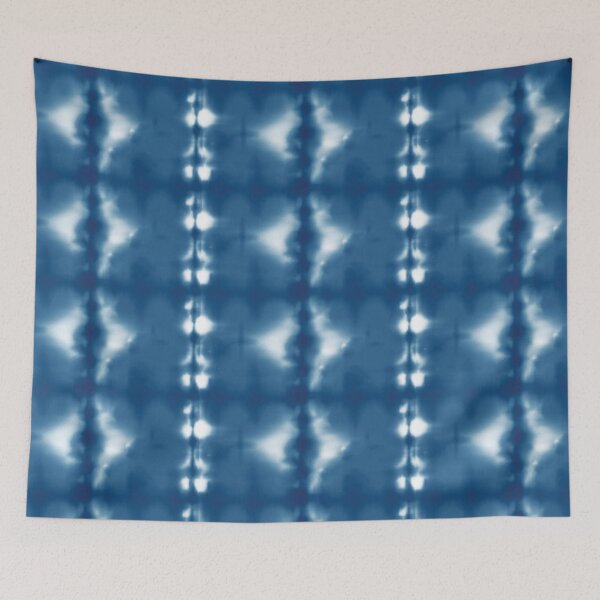 Item preview, African Blue Tie-Dye Inspired Pattern designed and sold by exotikcocotte.