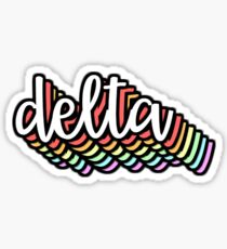 delta, Sticker