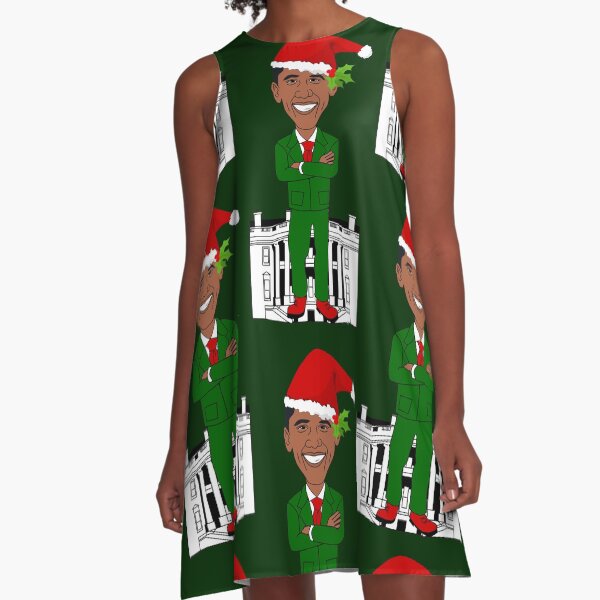 Item preview, barack obama santa claus  designed and sold by Gossip Rag.