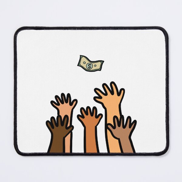 Item preview, Hand out reaching dollar money. Wealth, success motivation concept. designed and sold by Nalidsa Sukprasert.