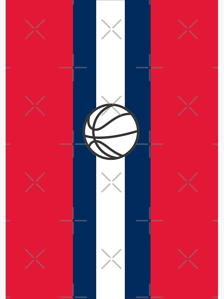 Sport Jersey Washington Wizards Printing Design pattern