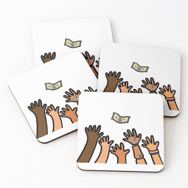 Item preview, Hand out reaching dollar money. Wealth, success motivation concept. designed and sold by Nalidsa Sukprasert.