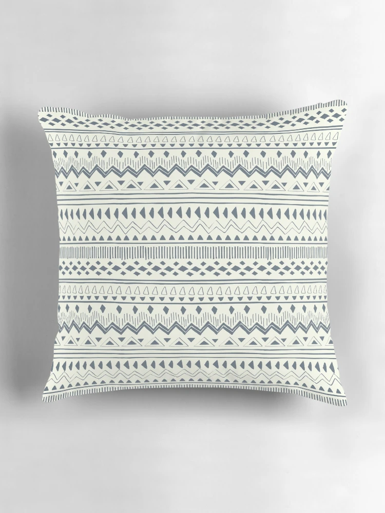 Thumbnail 3 of 4, Pillow, Winter Abstracts 19B designed and sold by Mandala Of Life.