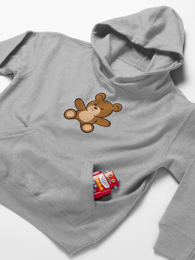 Teddy bear hoodie outlet kids