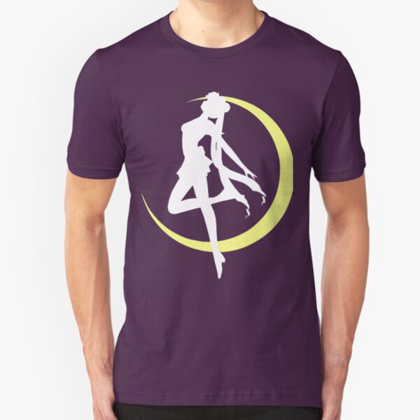 Sailor Moon logo clean Slim Fit T-Shirt