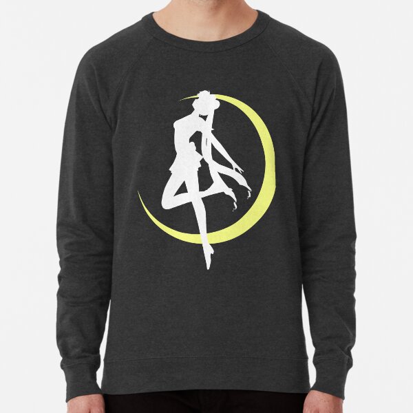 Sailor Moon logo clean Lightweight Sweatshirt