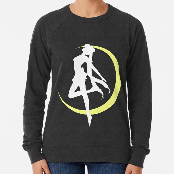 Sailor Moon logo clean Lightweight Sweatshirt