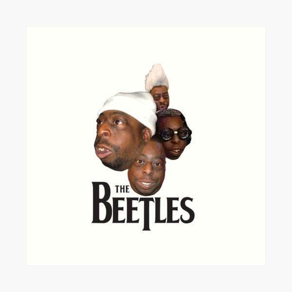 the beetles Art Print