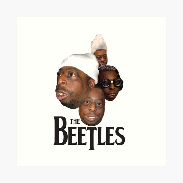 the beetles Art Print