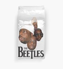 the beetles Duvet Cover