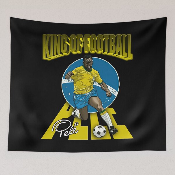 Item preview, RIP Pele 10 The King Football Player With Cup Legend Brazil Brasil Signature Retro Vintage Bootleg Rap Style designed and sold by BrentZimmerman.