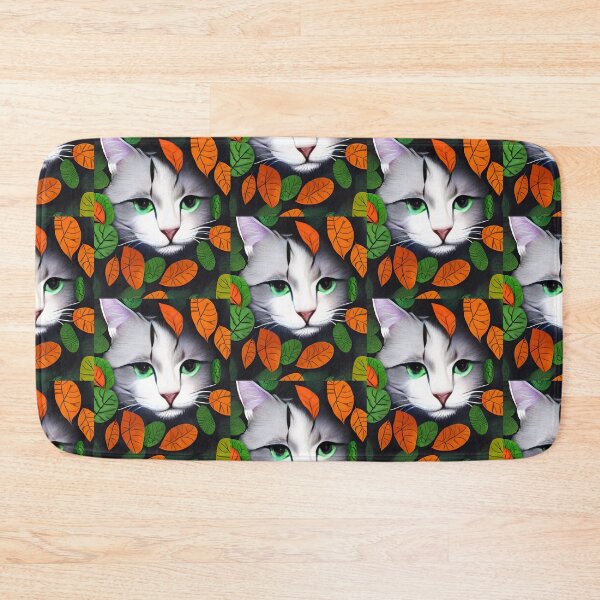 Item preview, Cat In Leaves designed and sold by gramizzia.