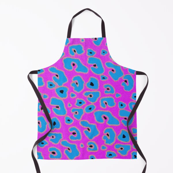 Item preview, Blue Leopard Spots Print designed and sold by zibziby.