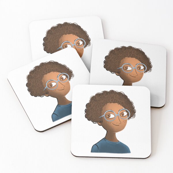 Item preview, Cute boy in glasses designed and sold by jasmineberry.