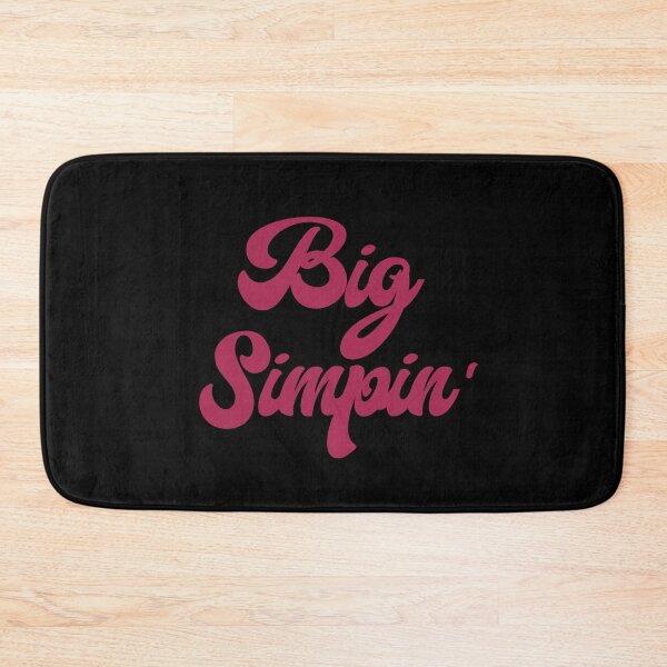 Item preview, Big Simpin' (Pink on Black) designed and sold by Sawset.