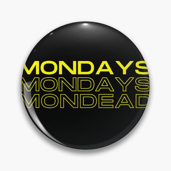 Item preview, Mondays Should Be Optional - MONdead - Aesthetic Text-based Design designed and sold by UniqqFactory.