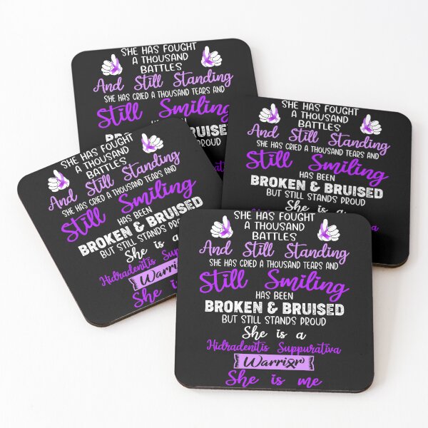Item preview, Hidradenitis Suppurativa Warrior SHE IS ME - Support Hidradenitis Suppurativa Fighter Gifts designed and sold by Berriosly.
