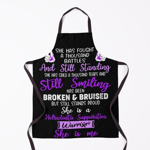 Item preview, Hidradenitis Suppurativa Warrior SHE IS ME - Support Hidradenitis Suppurativa Fighter Gifts designed and sold by Berriosly.