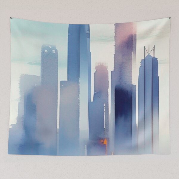 Item preview, Hong Kong Skyline designed and sold by Places On Earth.