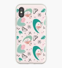 Atomic 50s Flamingo iPhone Case