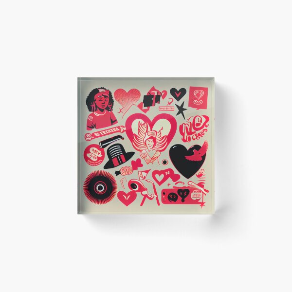 Item preview, Valentine's Day Love & Hip Hop designed and sold by Voyshop.