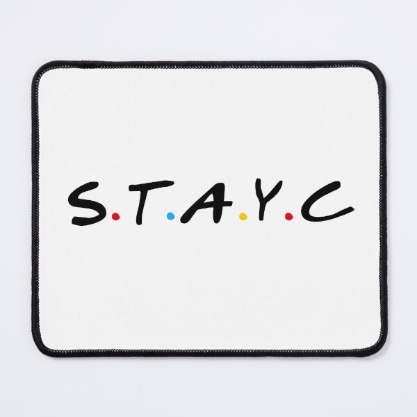 Item preview, STAYC Letters (Black) designed and sold by AliffStudio.