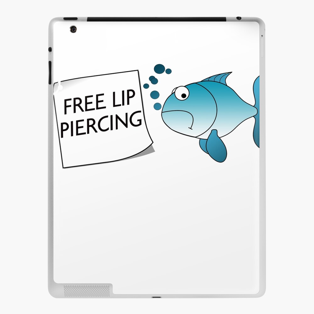 Funny Fishing T Shirts Gitfts-Free Lip Piercing for Women Men