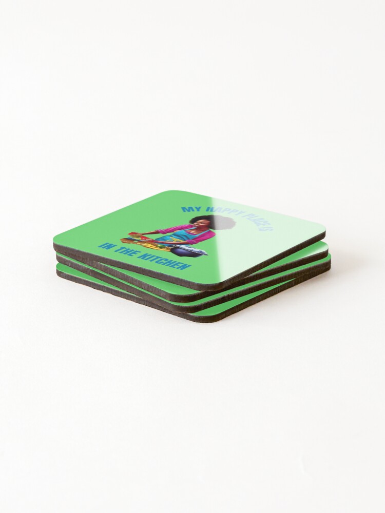 Thumbnail 4 of 5, Coasters (Set of 4), Happy In The Kitchen designed and sold by Rell1970.