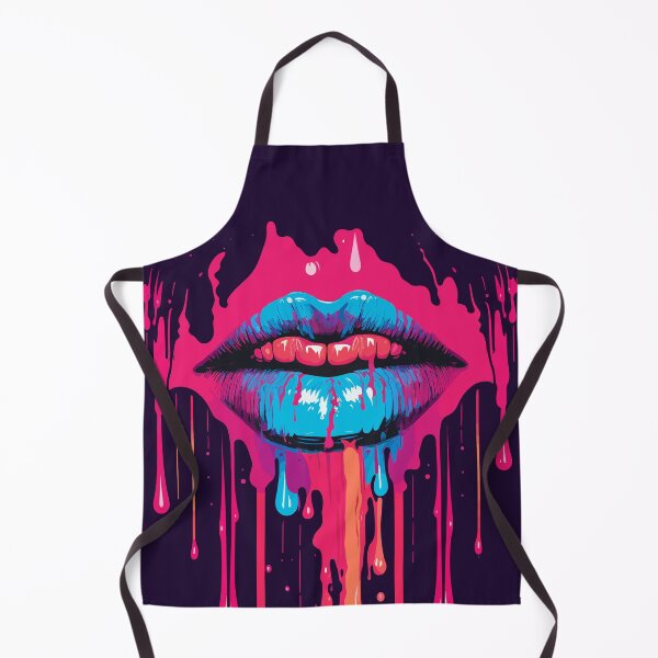 Item preview, Drippy Sexy Paint Lips designed and sold by ChasmicArt.