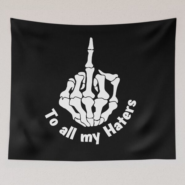 Item preview, To all my Hatters - Middle Finger designed and sold by Georgy09.