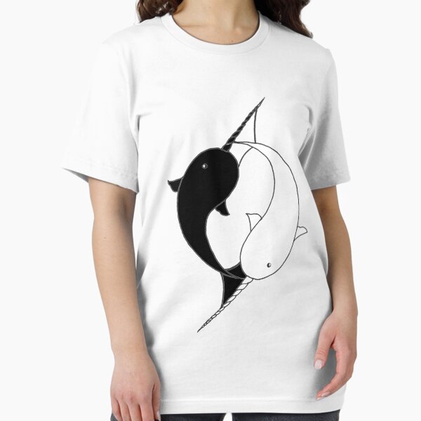 Item preview, Narwhal YinYang designed and sold by Flynnthecat.