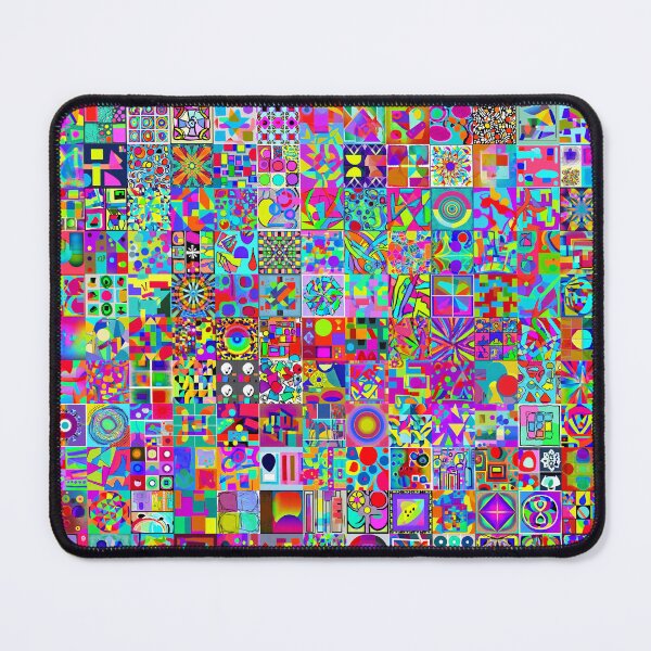 Item preview, 256 Splashes of Creativity: A Collage of Color and Shape designed and sold by ChrisButler.