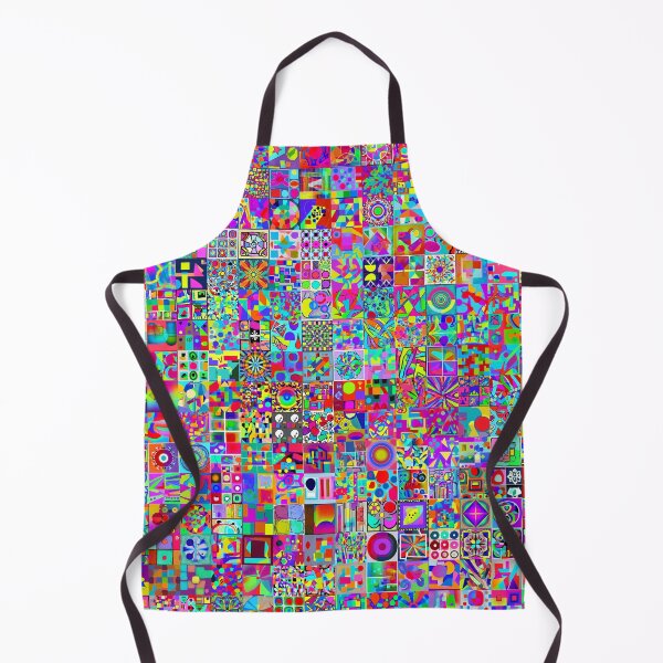 Item preview, 256 Splashes of Creativity: A Collage of Color and Shape designed and sold by ChrisButler.